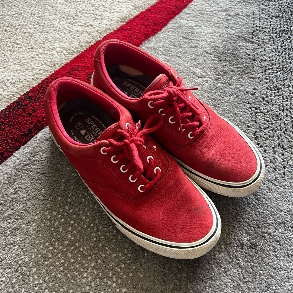 Sperry Striper II CVO Leather Upper Sneakers